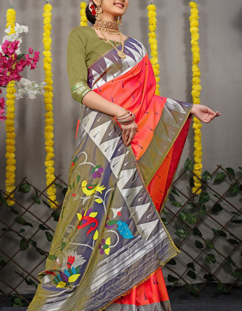 Load image into Gallery viewer, rajyogam paithani silk saree surat
