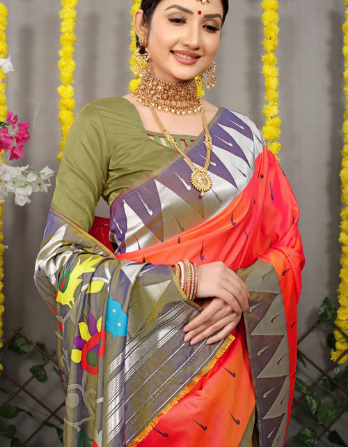 Load image into Gallery viewer, rajyogam paithani silk saree surat
