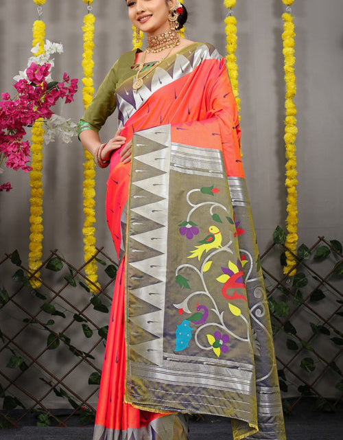 Load image into Gallery viewer, rajyogam paithani silk saree surat
