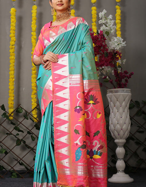 Load image into Gallery viewer, rajyogam paithani silk saree surat
