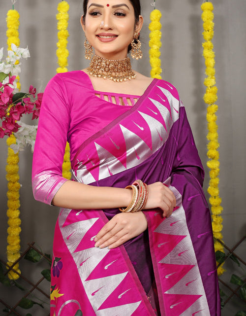 Load image into Gallery viewer, rajyogam paithani silk saree surat
