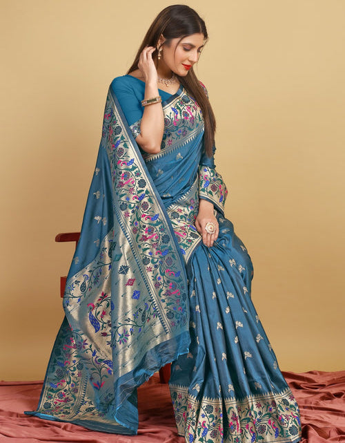 Load image into Gallery viewer, rajyogam paithani silk saree surat
