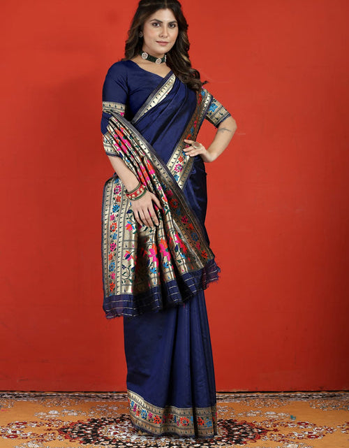 Load image into Gallery viewer, rajyogam paithani silk saree surat
