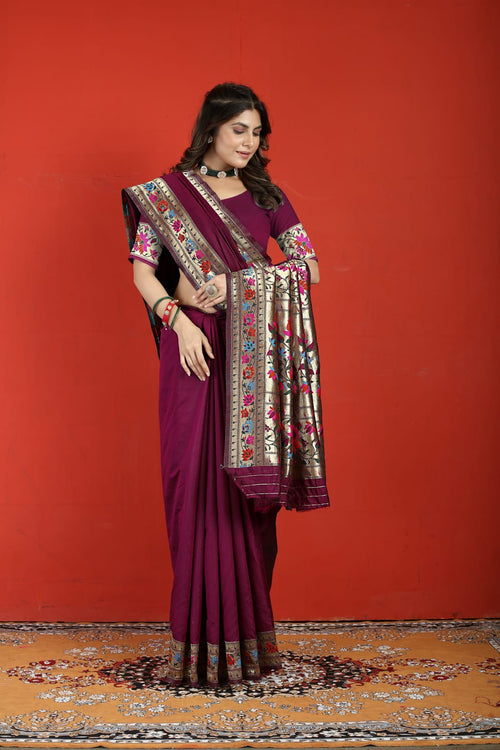 rajyogam paithani silk saree surat