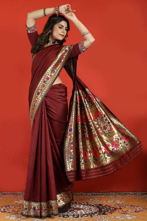 rajyogam paithani silk saree surat