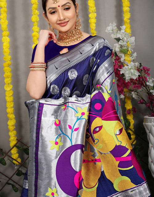 Load image into Gallery viewer, rajyogam paithani silk saree surat
