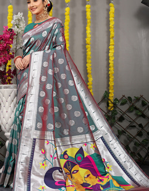 Load image into Gallery viewer, rajyogam paithani silk saree surat
