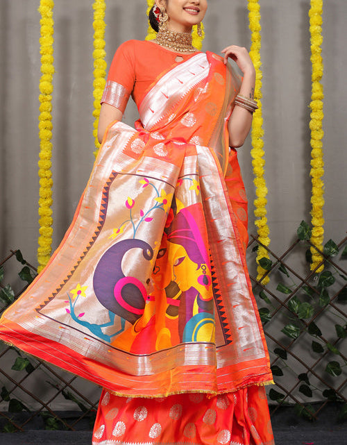 Load image into Gallery viewer, rajyogam paithani silk saree surat
