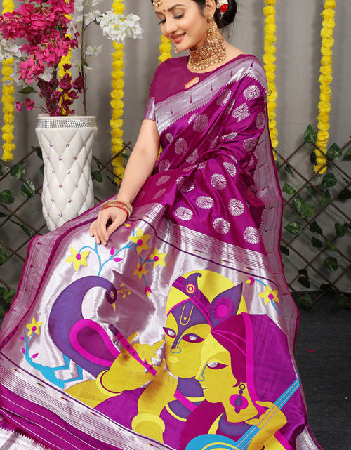 Load image into Gallery viewer, rajyogam paithani silk saree surat
