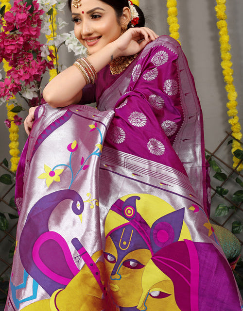 Load image into Gallery viewer, rajyogam paithani silk saree surat
