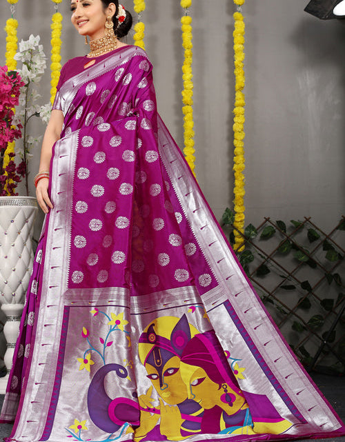 Load image into Gallery viewer, rajyogam paithani silk saree surat
