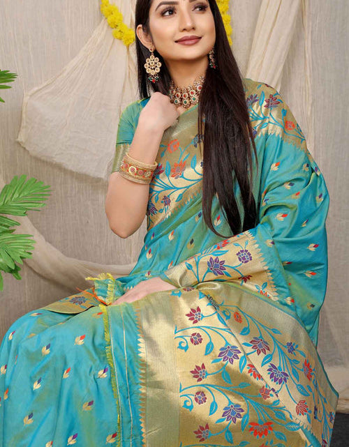 Load image into Gallery viewer, rajyogam paithani silk saree surat
