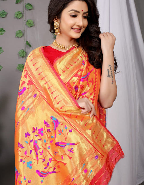 Load image into Gallery viewer, rajyogam paithani silk saree surat
