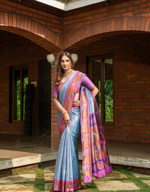 Load image into Gallery viewer, rajyogam paithani silk saree surat
