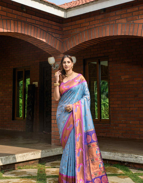 Load image into Gallery viewer, rajyogam paithani silk saree surat
