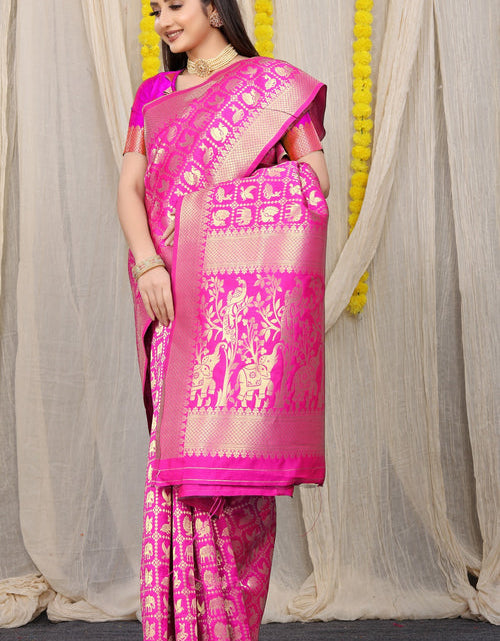 Load image into Gallery viewer, rajyogam banarasi silk saree surat
