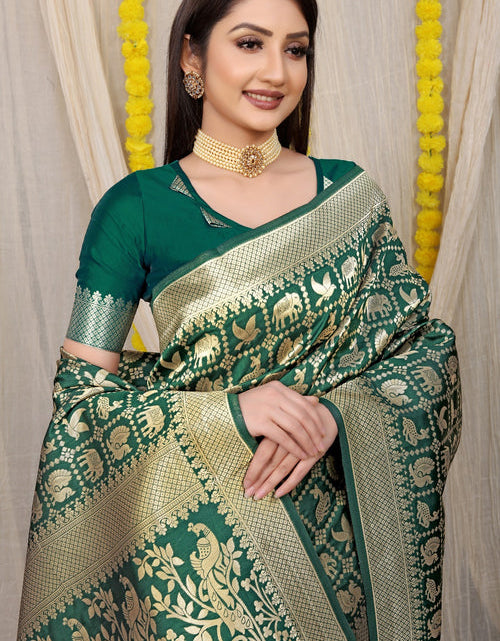 Load image into Gallery viewer, rajyogam banarasi silk saree surat
