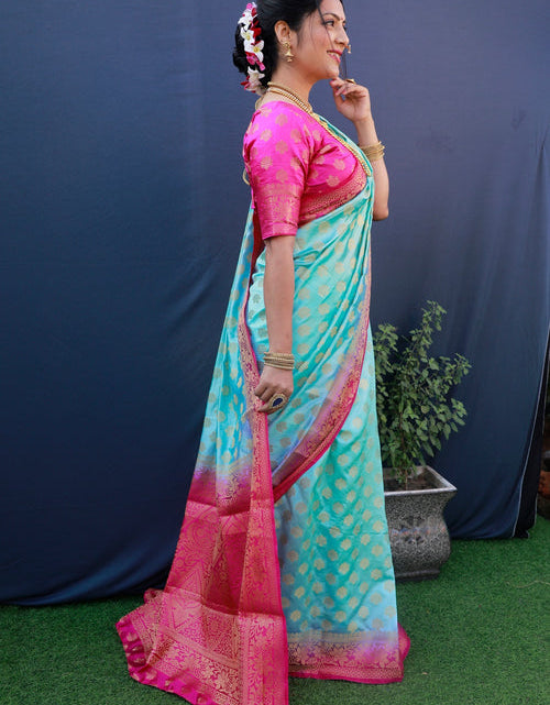 Load image into Gallery viewer, rajyogam banarasi silk saree surat
