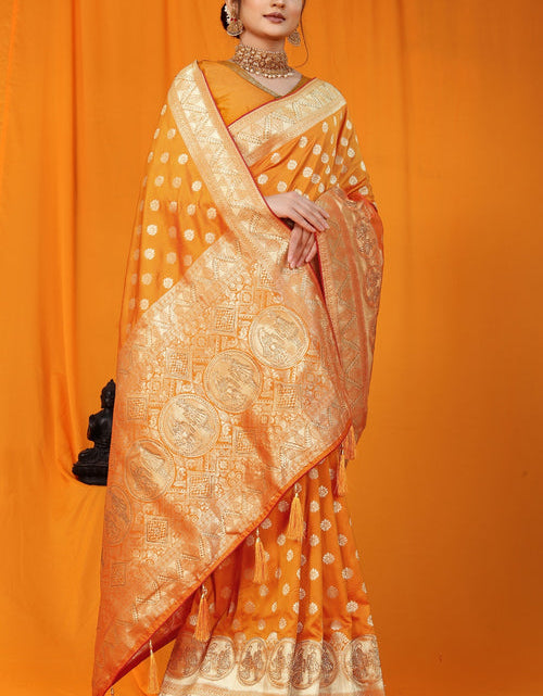 Load image into Gallery viewer, rajyogam banarasi silk saree surat
