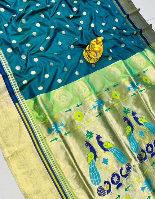 Load image into Gallery viewer, rajyogam paithani silk saree surat
