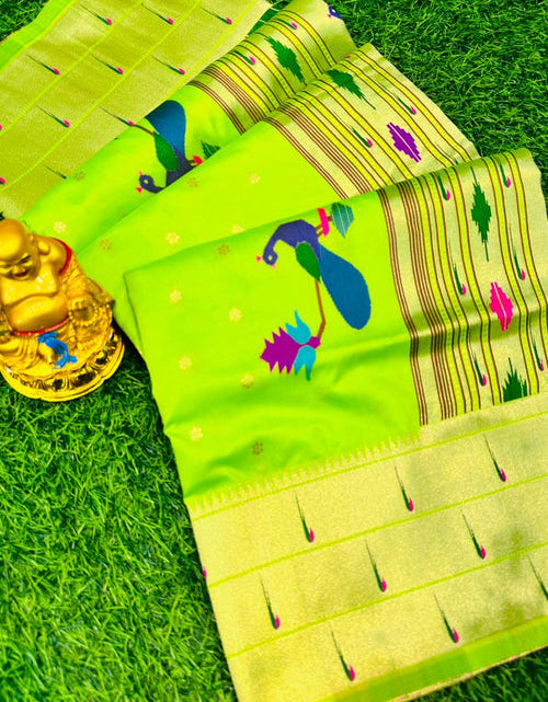 Load image into Gallery viewer, rajyogam paithani silk saree surat
