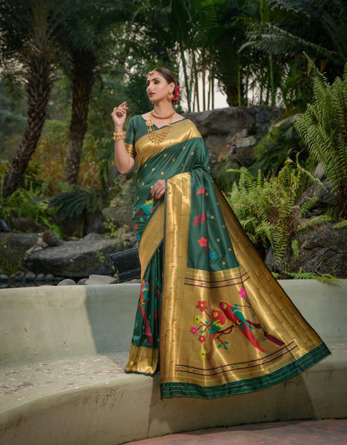 Load image into Gallery viewer, rajyogam paithani silk saree surat
