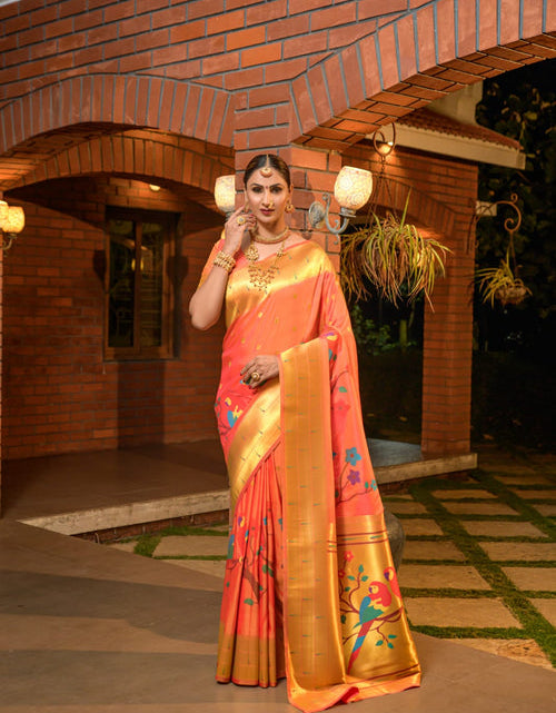 Load image into Gallery viewer, rajyogam paithani silk saree surat
