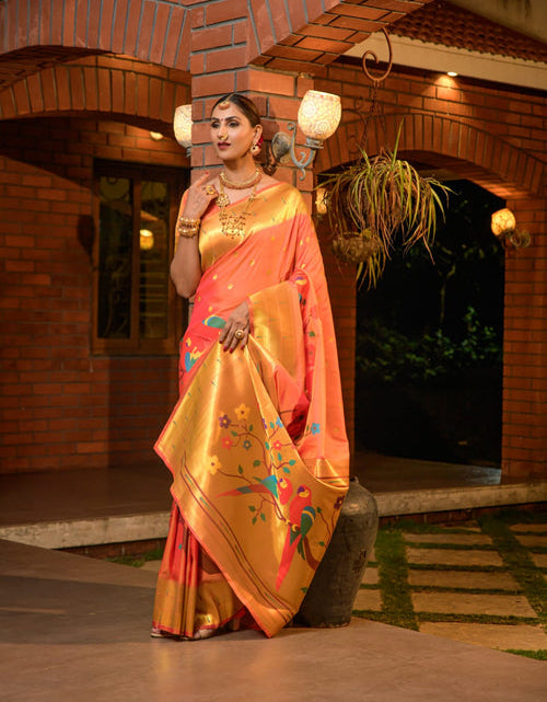 Load image into Gallery viewer, rajyogam paithani silk saree surat
