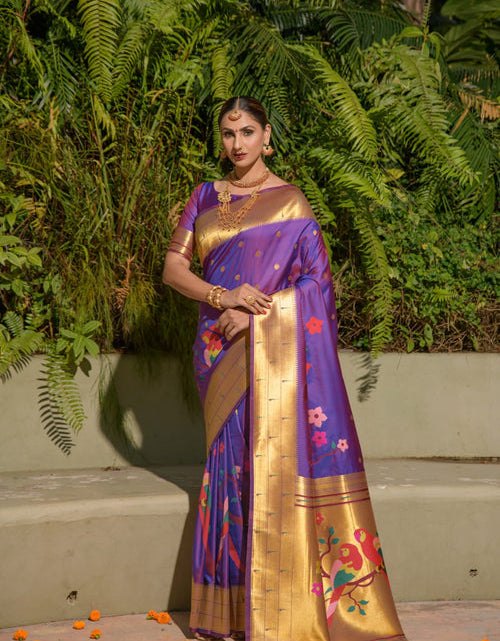 Load image into Gallery viewer, rajyogam paithani silk saree surat
