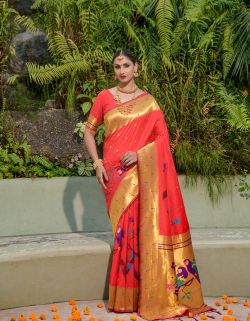 Load image into Gallery viewer, rajyogam paithani silk saree surat
