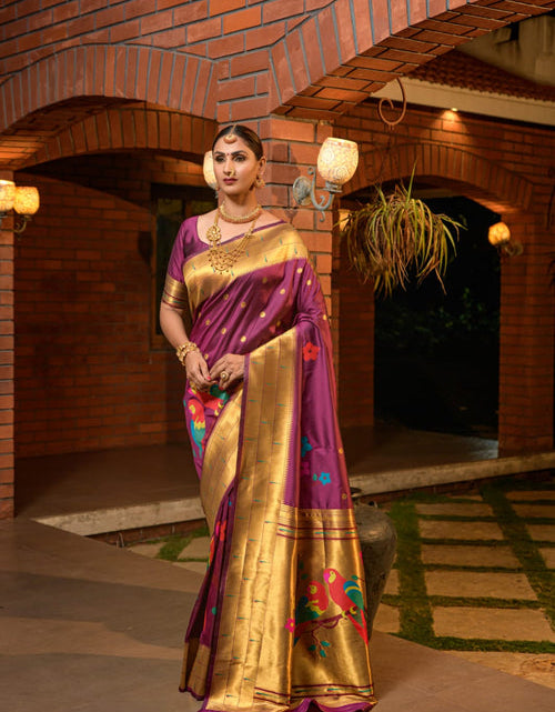 Load image into Gallery viewer, rajyogam paithani silk saree surat
