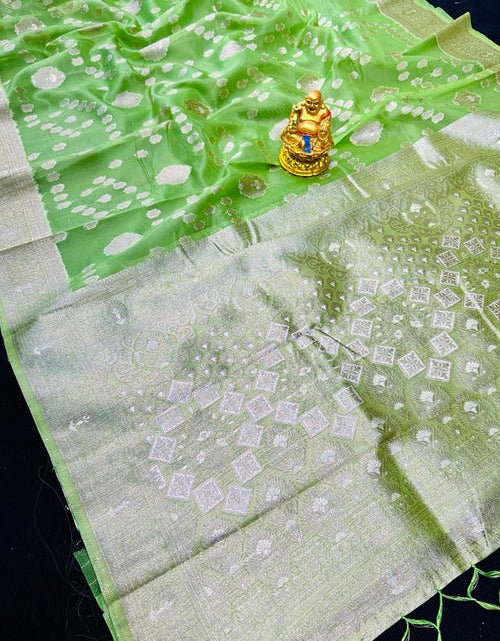 Load image into Gallery viewer, rajyogam organza silk saree surat
