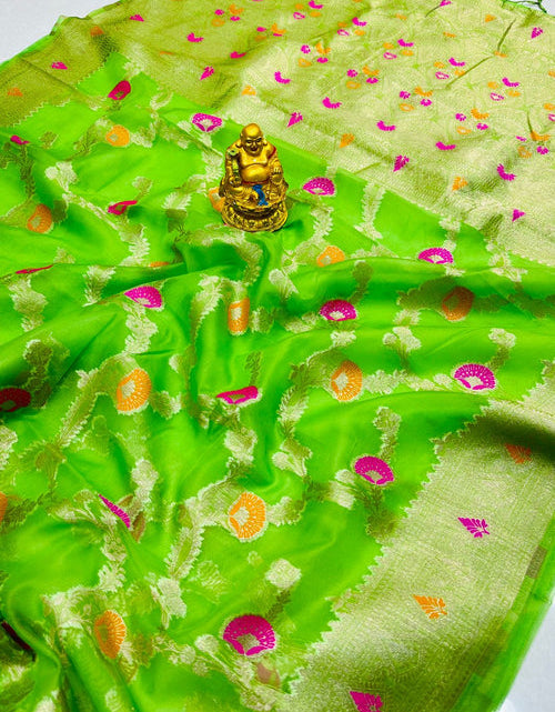 Load image into Gallery viewer, rajyogam organza silk saree surat
