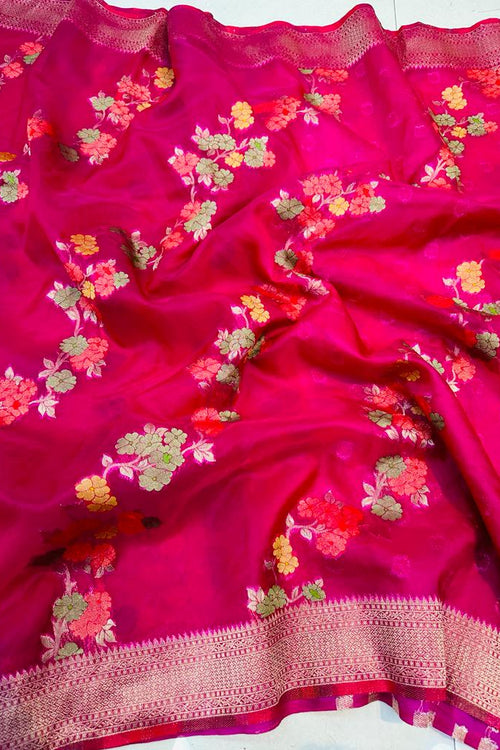 rajyogam organza silk saree surat