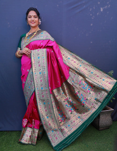 Load image into Gallery viewer, rajyogam paithani silk saree surat
