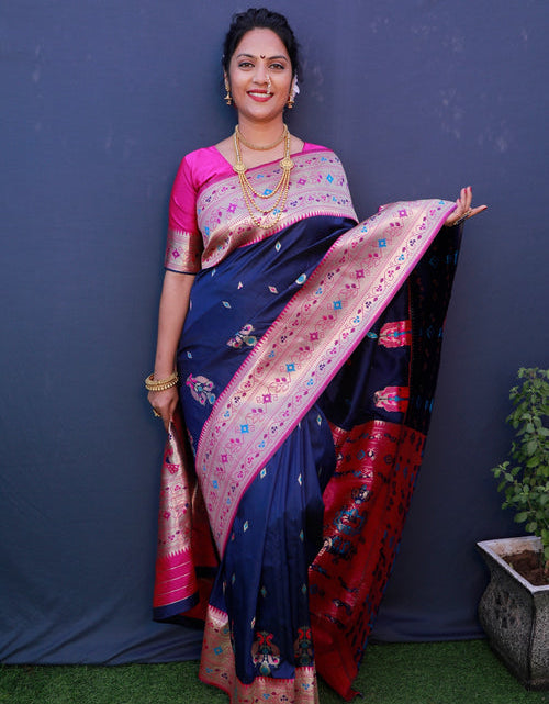 Load image into Gallery viewer, rajyogam paithani silk saree surat
