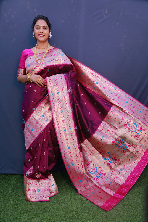 rajyogam paithani silk saree surat