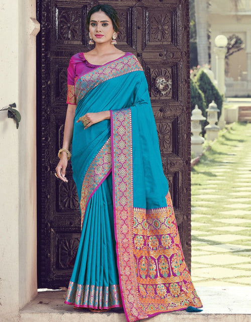 Load image into Gallery viewer, rajyogam banarasi silk saree surat
