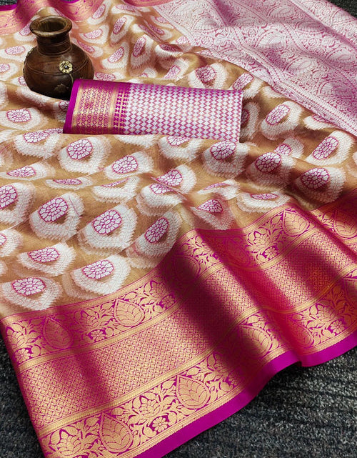 Load image into Gallery viewer, rajyogam organza silk saree surat
