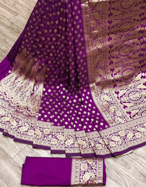 Load image into Gallery viewer, rajyogam banarasi silk saree surat
