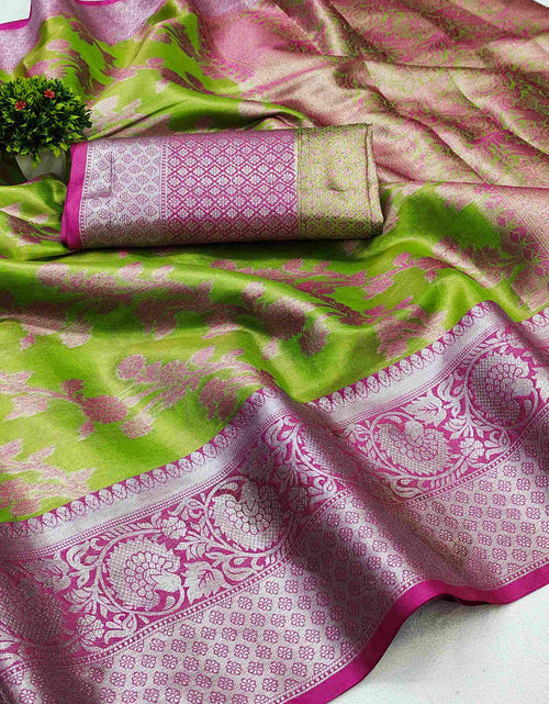 Load image into Gallery viewer, rajyogam banarasi silk saree surat
