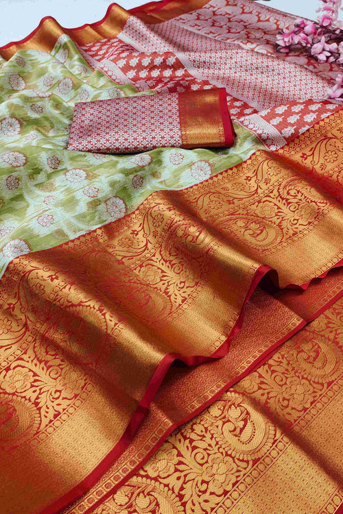 rajyogam organza silk saree surat