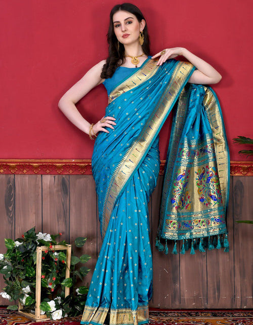 Load image into Gallery viewer, rajyogam paithani silk saree surat
