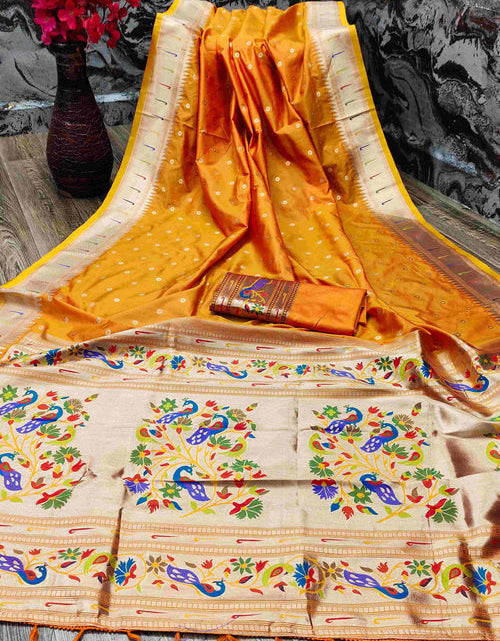 Load image into Gallery viewer, rajyogam paithani silk saree surat
