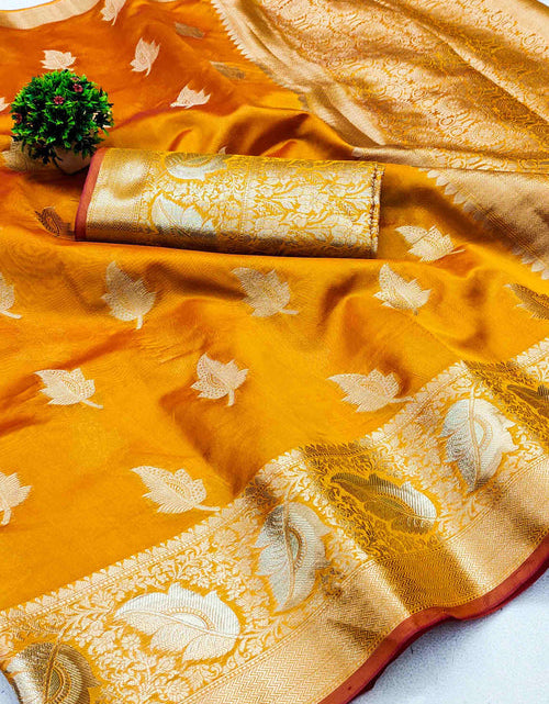 Load image into Gallery viewer, rajyogam organza silk saree surat
