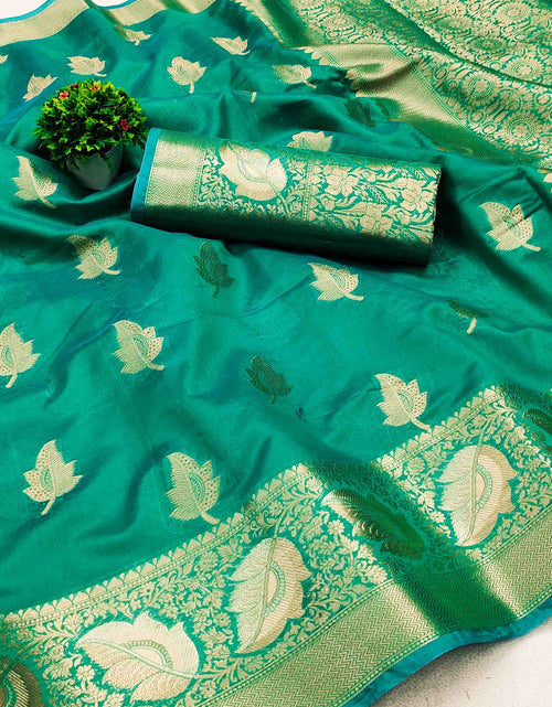 Load image into Gallery viewer, rajyogam organza silk saree surat
