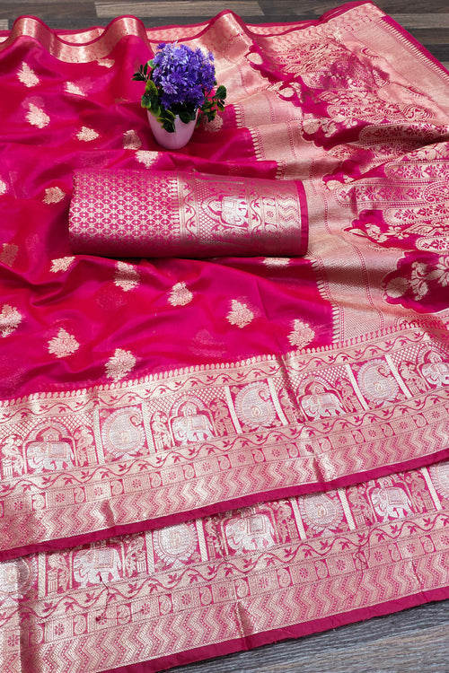 rajyogam organza silk saree surat