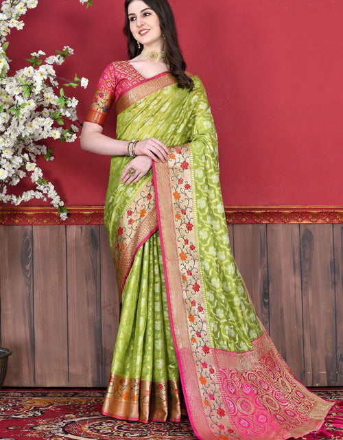 Load image into Gallery viewer, rajyogam linen silk saree surat
