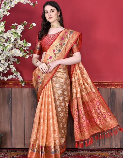 Load image into Gallery viewer, rajyogam linen silk saree surat
