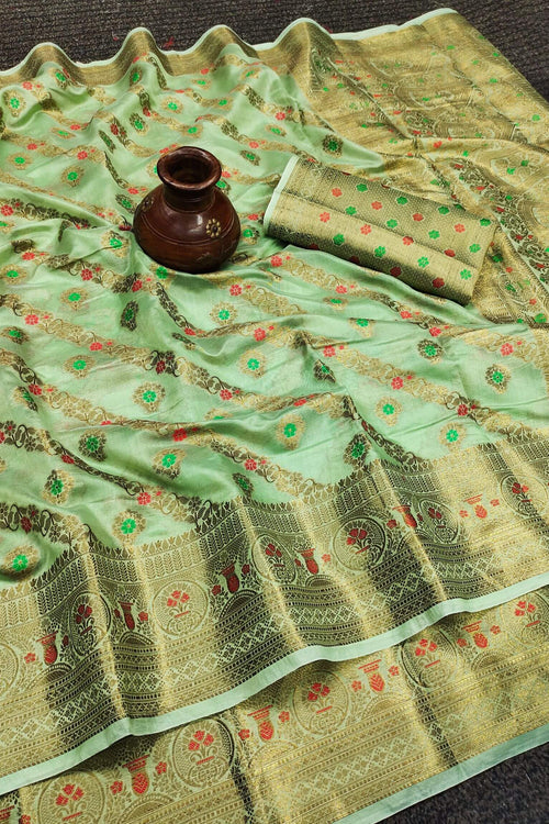 rajyogam organza silk saree surat